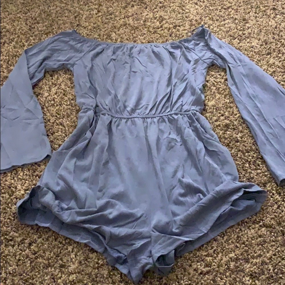 Blue Romper